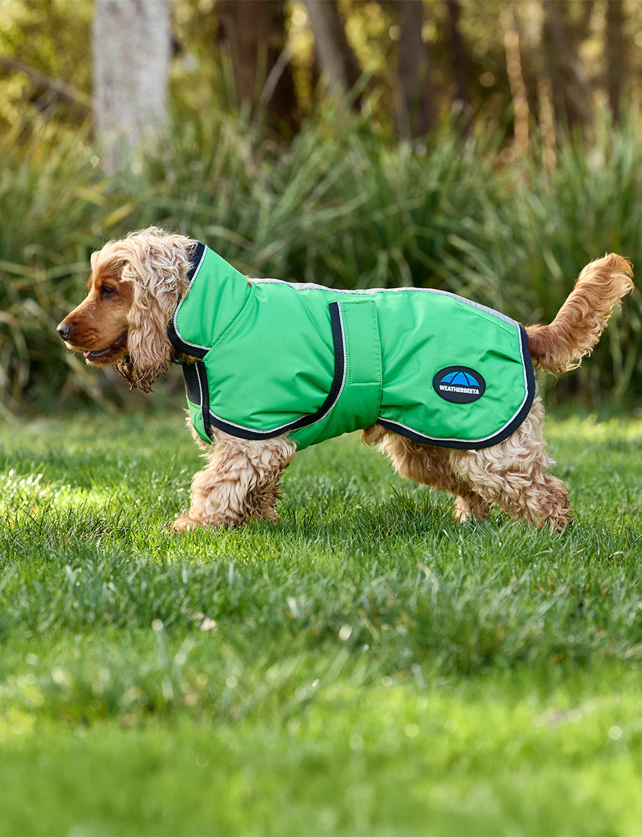 WeatherBeeta ComFiTec Reflective 300D Deluxe Showerproof Dog Coat