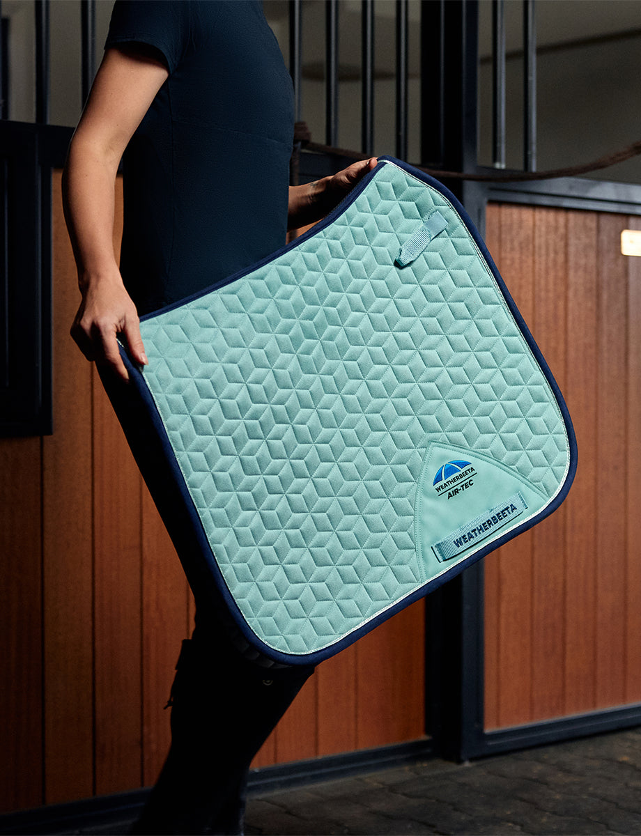 WeatherBeeta Suede Elite Air-Tec Dressage Saddle Pad