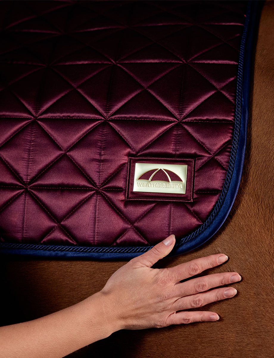 WeatherBeeta Satin Pro Air-Tec Dressage Saddle Pad