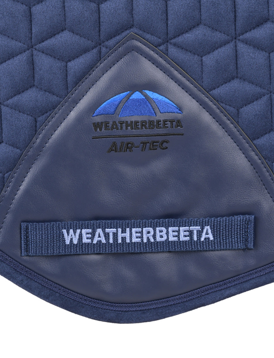 WeatherBeeta Suede Elite Air-Tec Jump Shaped Saddle Pad