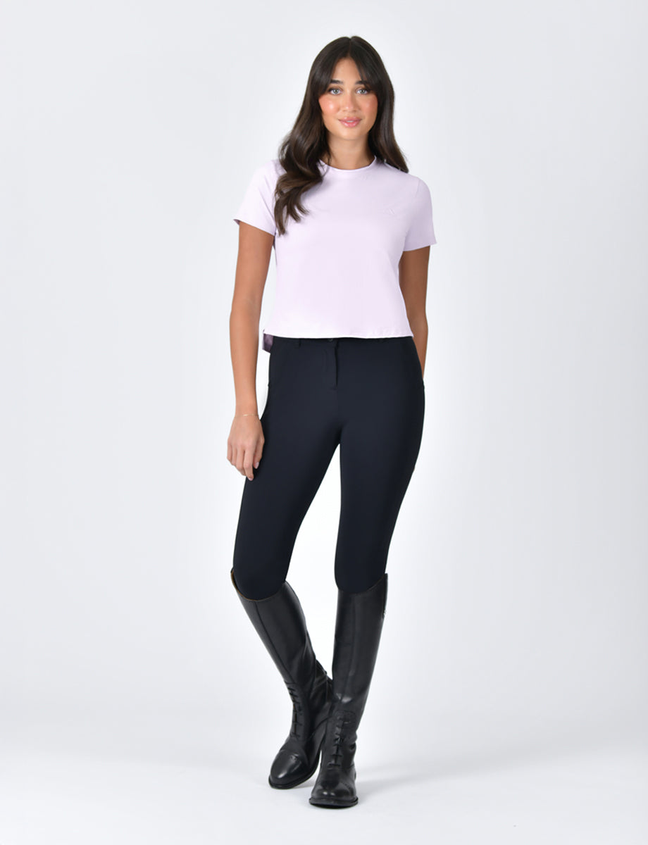 WeatherBeeta Relaxed Cropped Copper UV Short Sleeve Tee