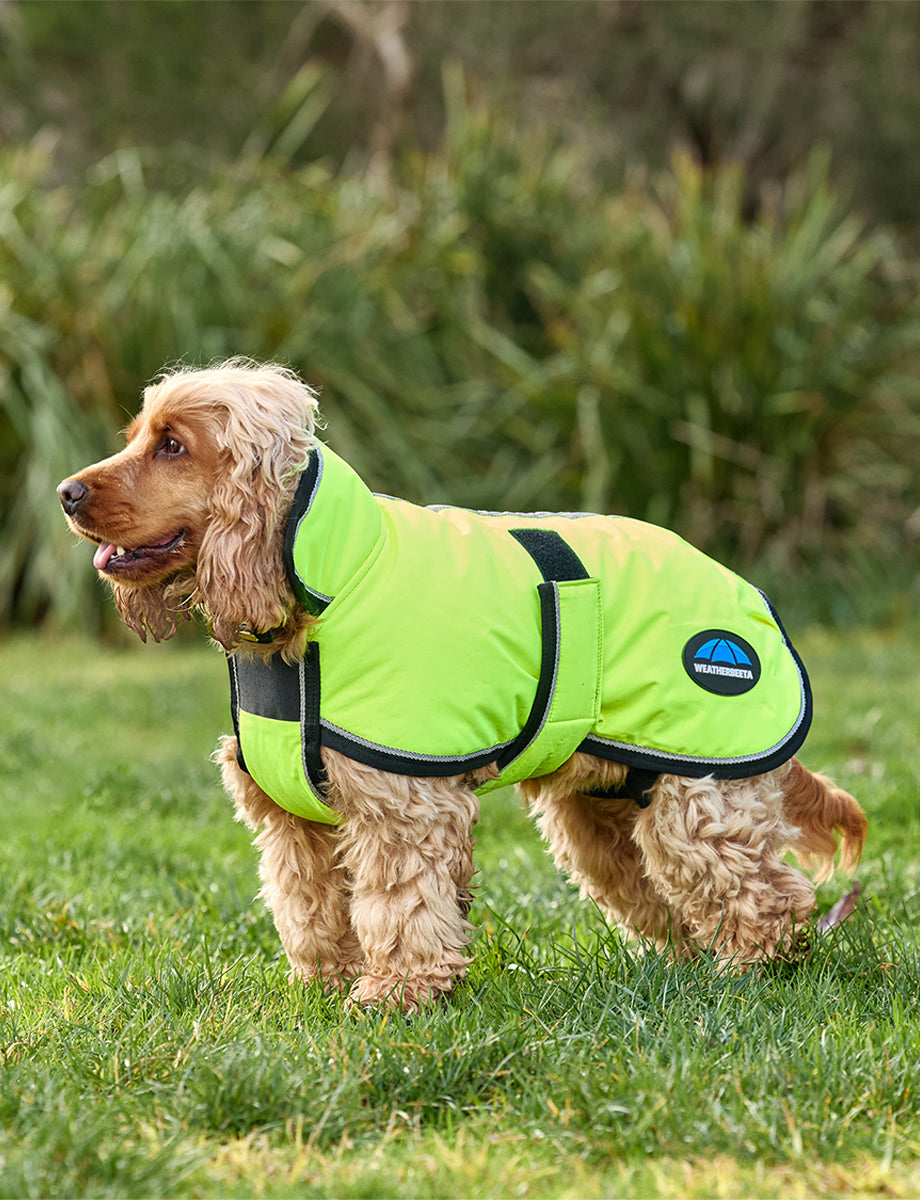 WeatherBeeta ComFiTec Reflective 300D Deluxe Showerproof Dog Coat
