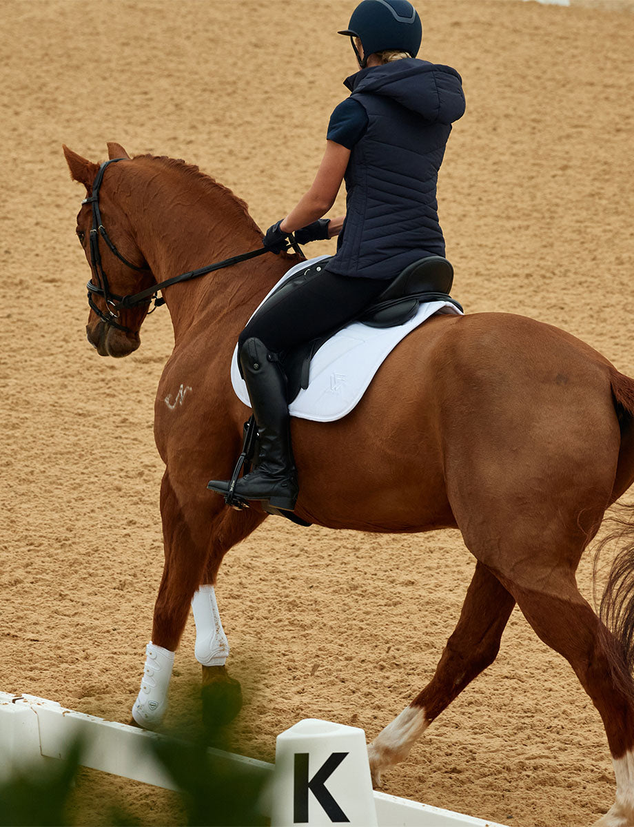 WeatherBeeta Softshell Pro Grip Dressage Saddle Pad