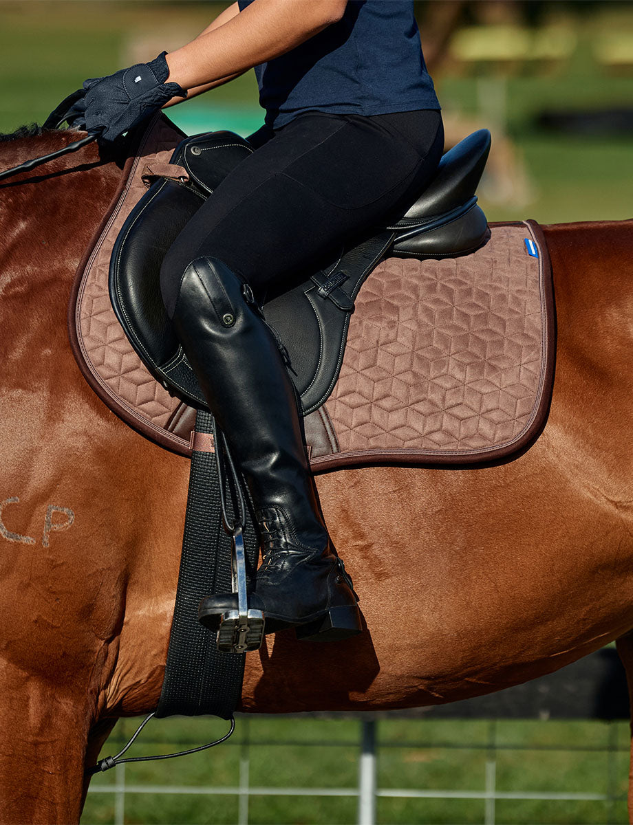 WeatherBeeta Suede Elite Air-Tec All Purpose Saddle Pad