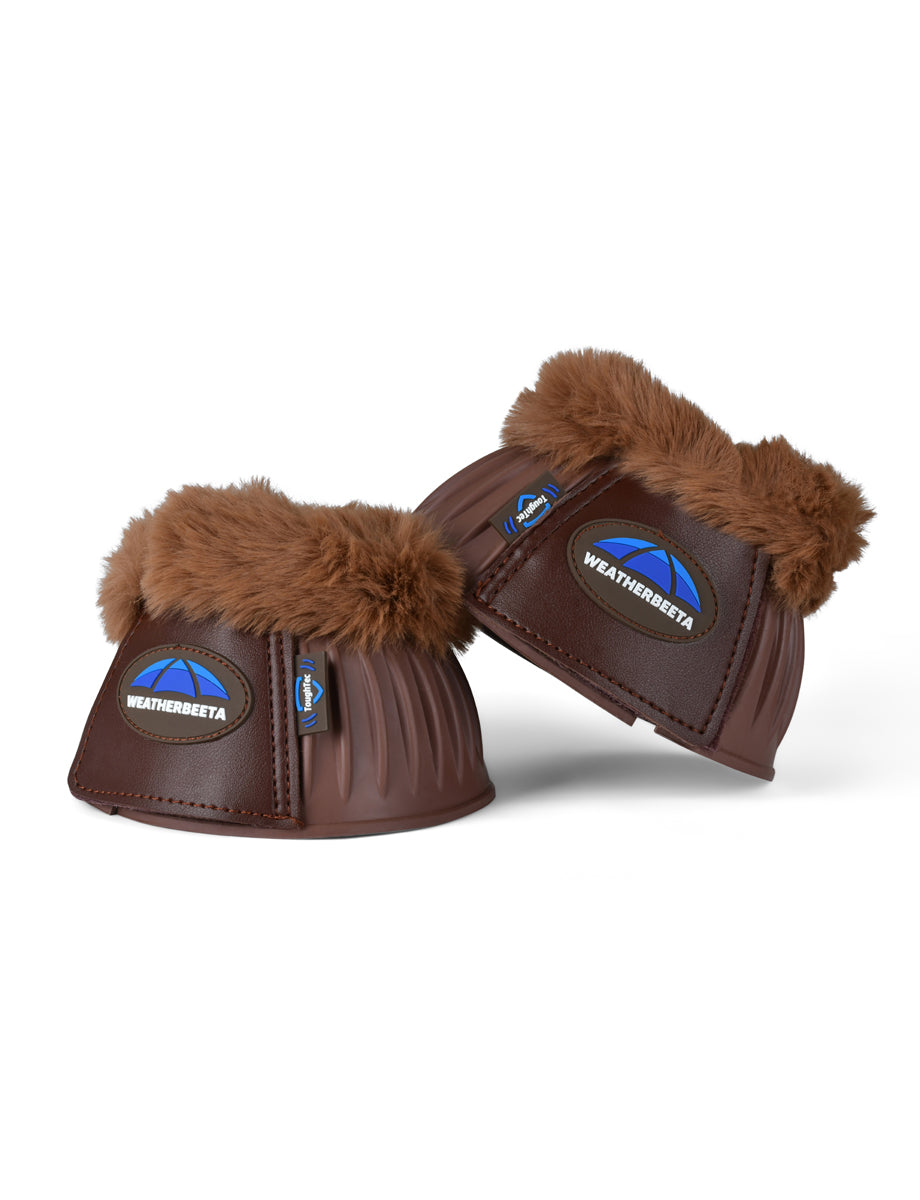 image_addtnl_2 - Brown/Brown - WeatherBeeta Tough-Tec Prime Fleece Trim Rubber Bell Boots - .jpg