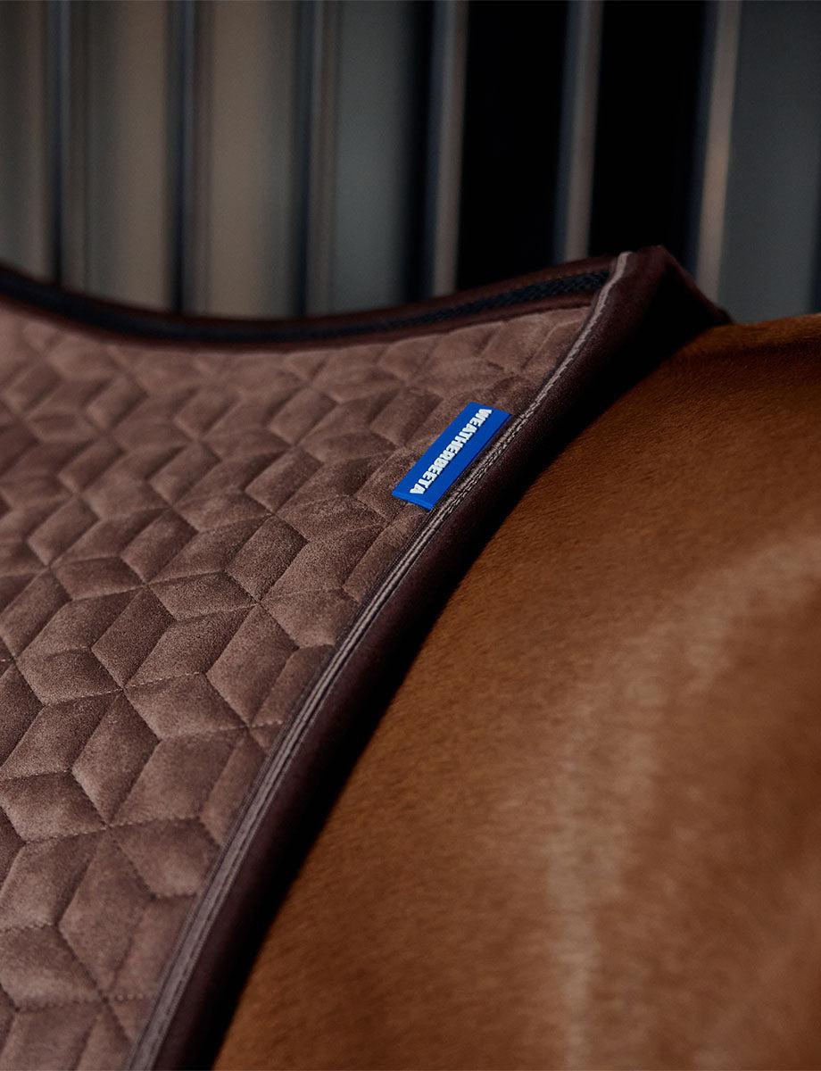 WeatherBeeta Suede Elite Air-Tec Dressage Saddle Pad