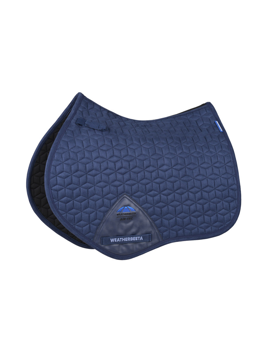 WeatherBeeta Suede Elite Air-Tec Jump Shaped Saddle Pad