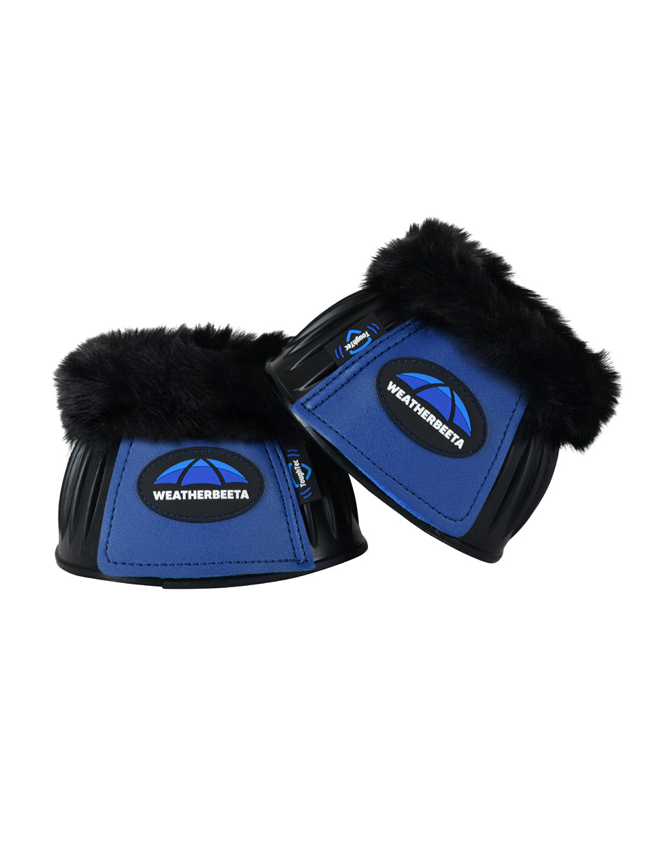 image_addtnl_2 - Black/Cobalt - WeatherBeeta Tough-Tec Prime Fleece Trim Rubber Bell Boots - .jpg