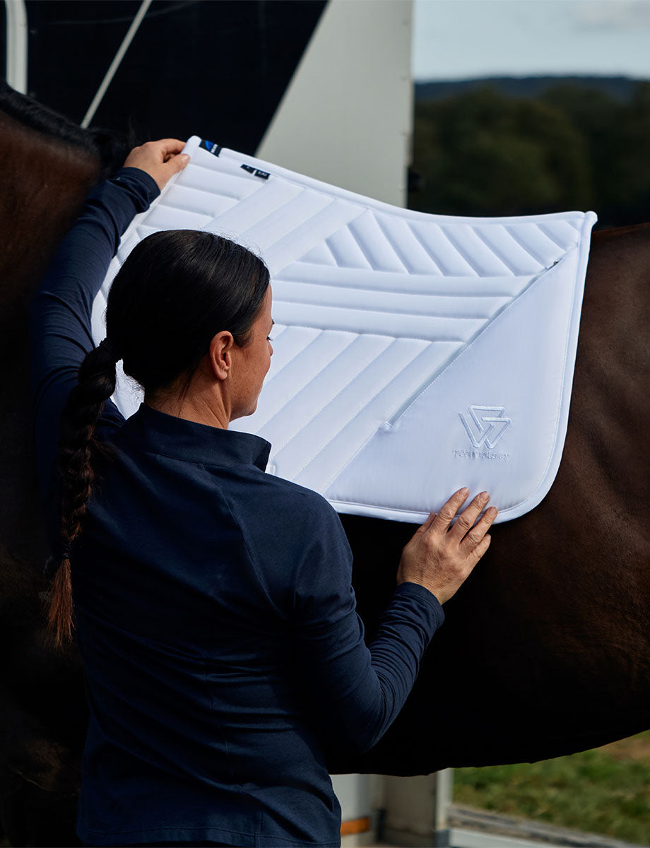 WeatherBeeta Softshell Pro Grip Euro Jump Saddle Pad
