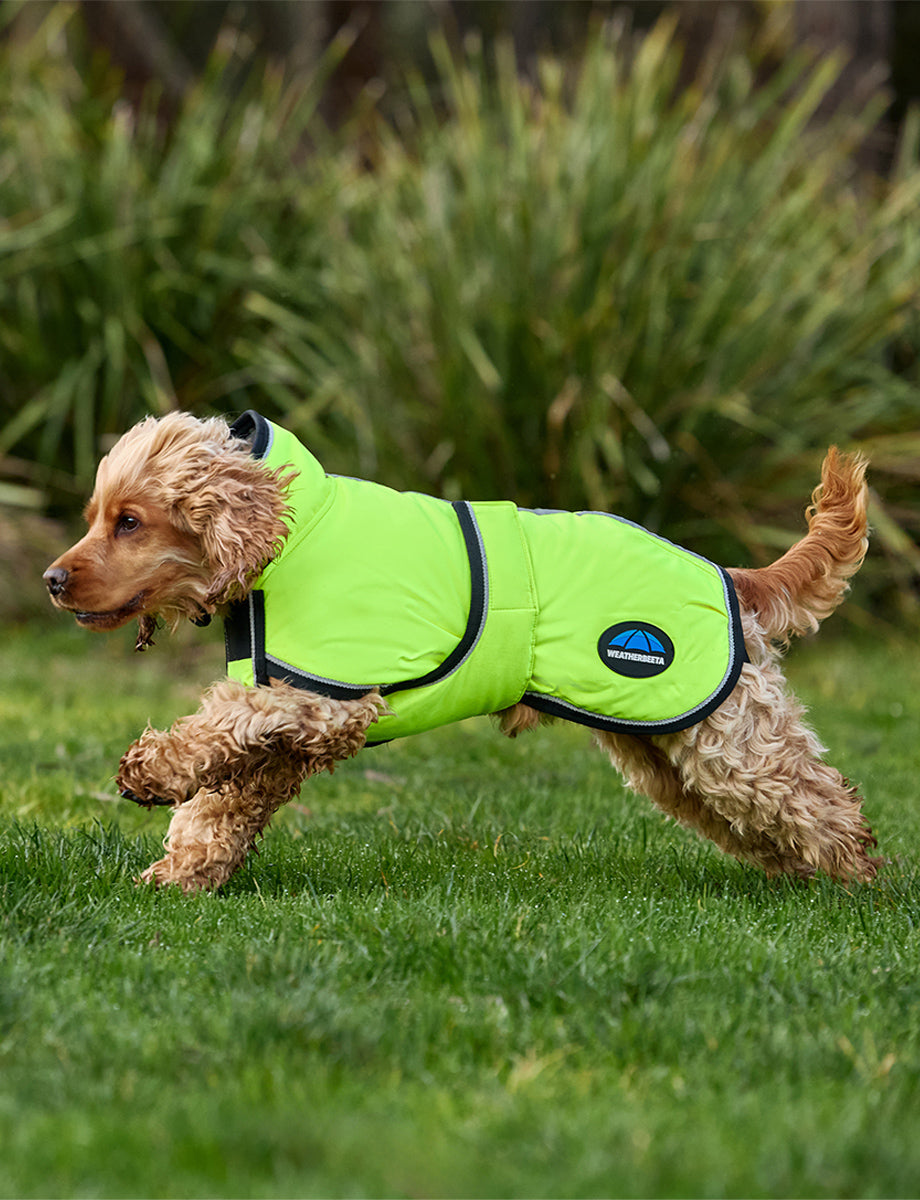 WeatherBeeta ComFiTec Reflective 300D Deluxe Showerproof Dog Coat