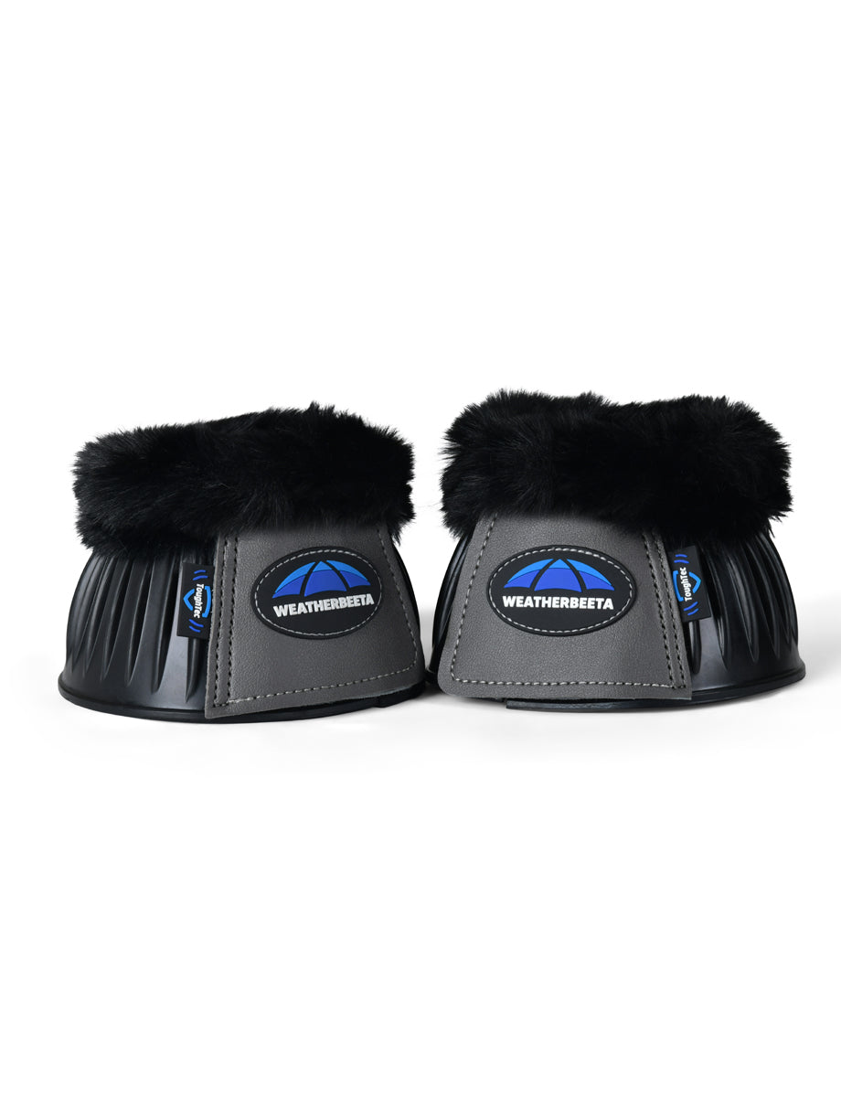 image_addtnl_2 - Black/Grey - WeatherBeeta Tough-Tec Prime Fleece Trim Rubber Bell Boots - .jpg