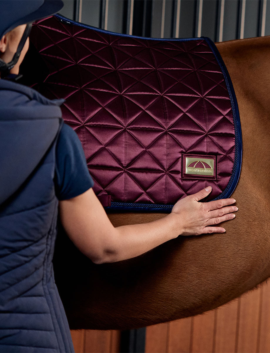 WeatherBeeta Satin Pro Air-Tec Dressage Saddle Pad