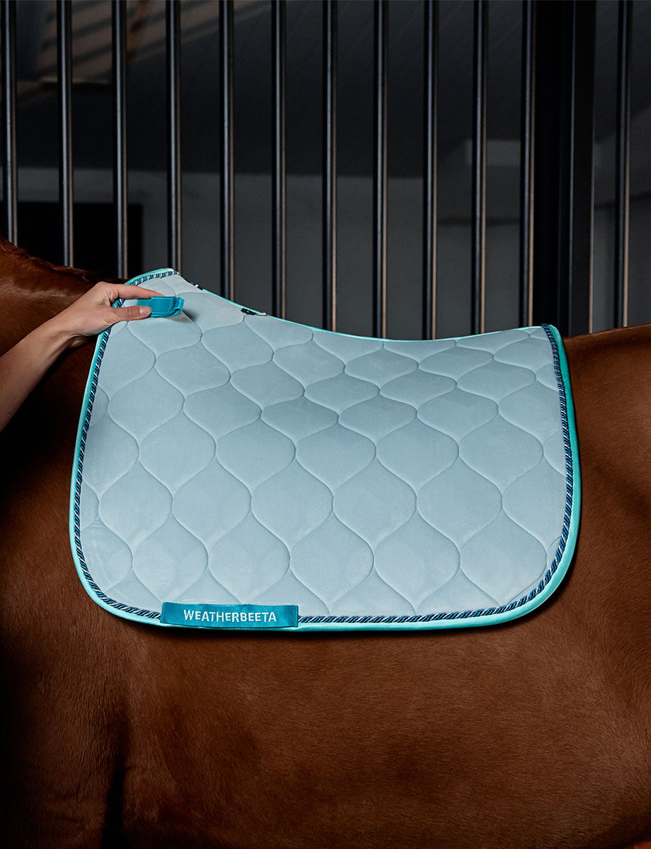 WeatherBeeta Velvet Dressage Saddle Pad