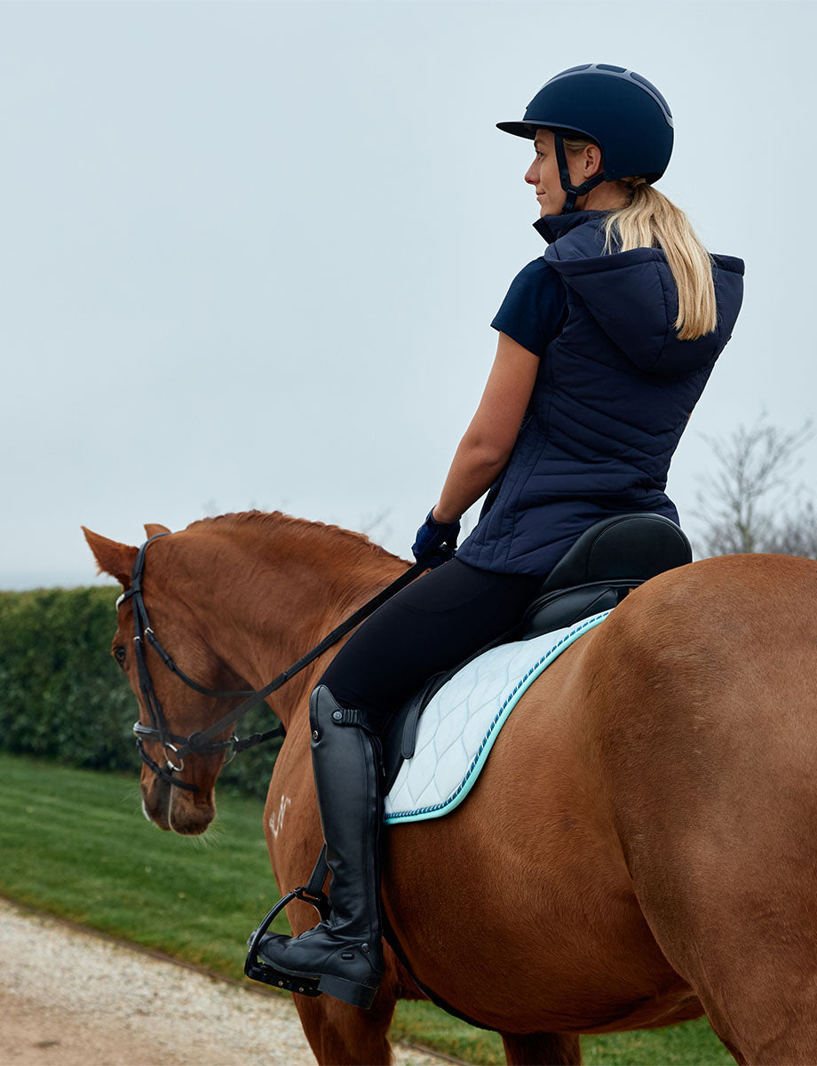 WeatherBeeta Velvet Dressage Saddle Pad