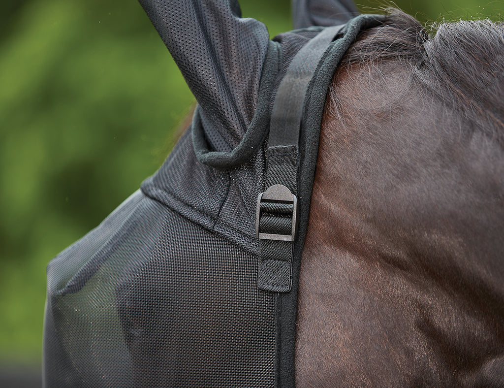 WeatherBeeta ComFiTec Double Dart Deluxe Fly Mask With Ears