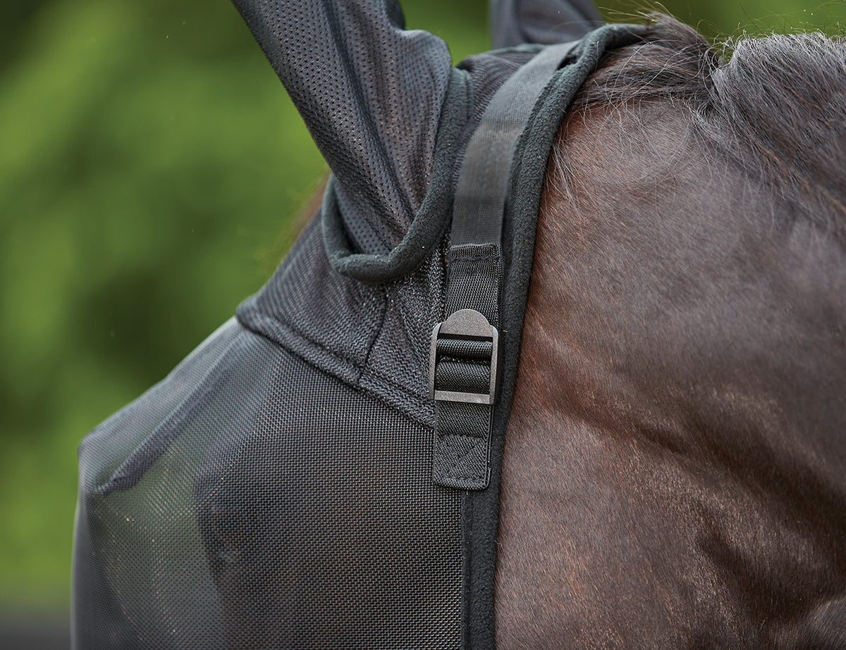WeatherBeeta ComFiTec Double Dart Deluxe Fly Mask With Ears