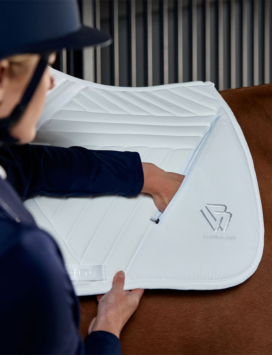 WeatherBeeta Softshell Pro Grip Dressage Saddle Pad