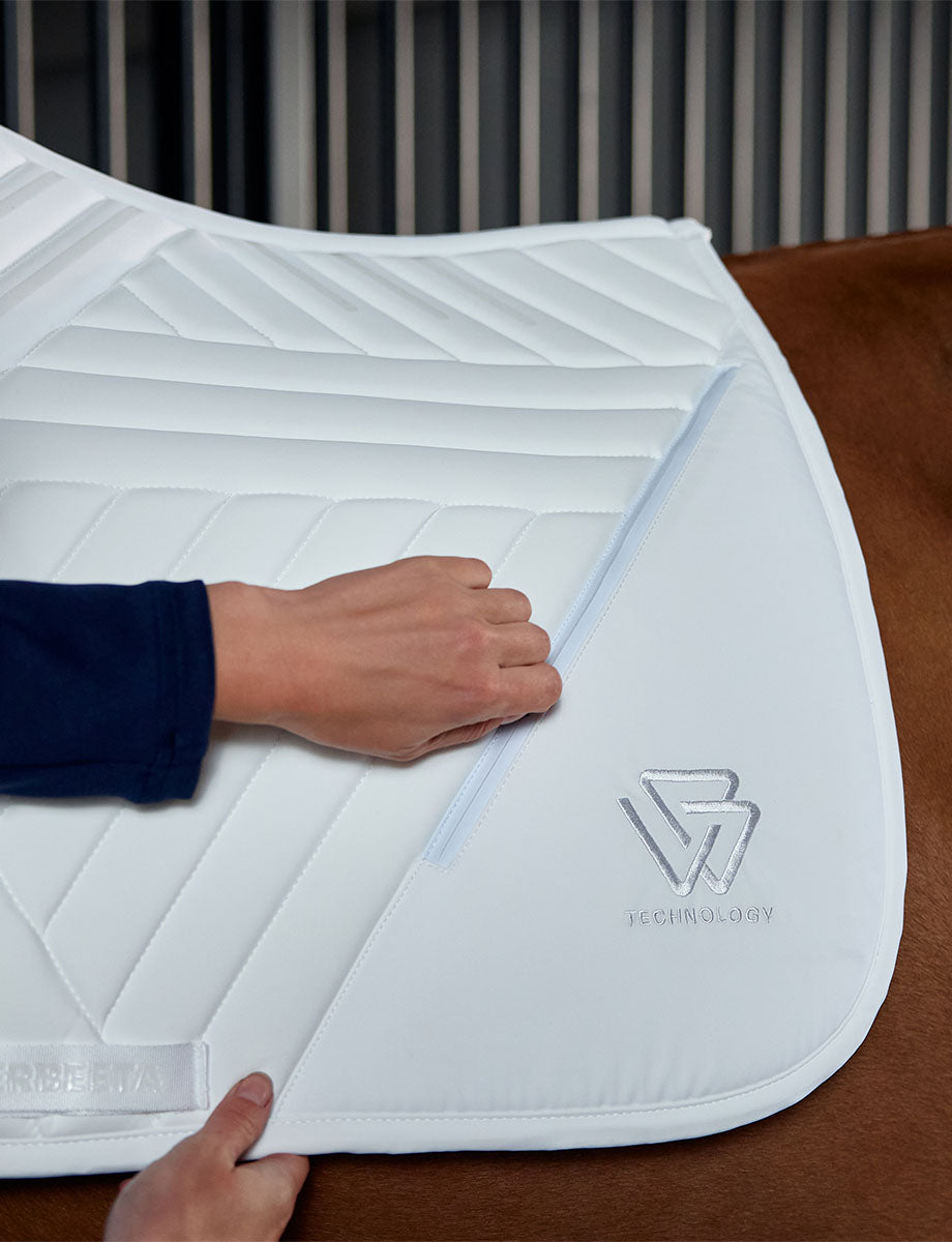 WeatherBeeta Softshell Pro Grip Dressage Saddle Pad