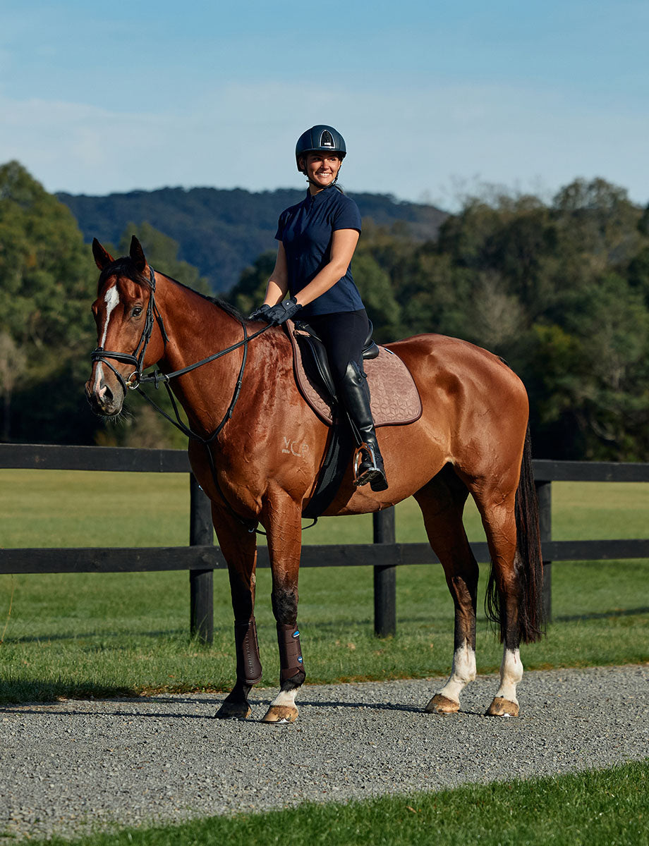 WeatherBeeta Suede Elite Air-Tec All Purpose Saddle Pad