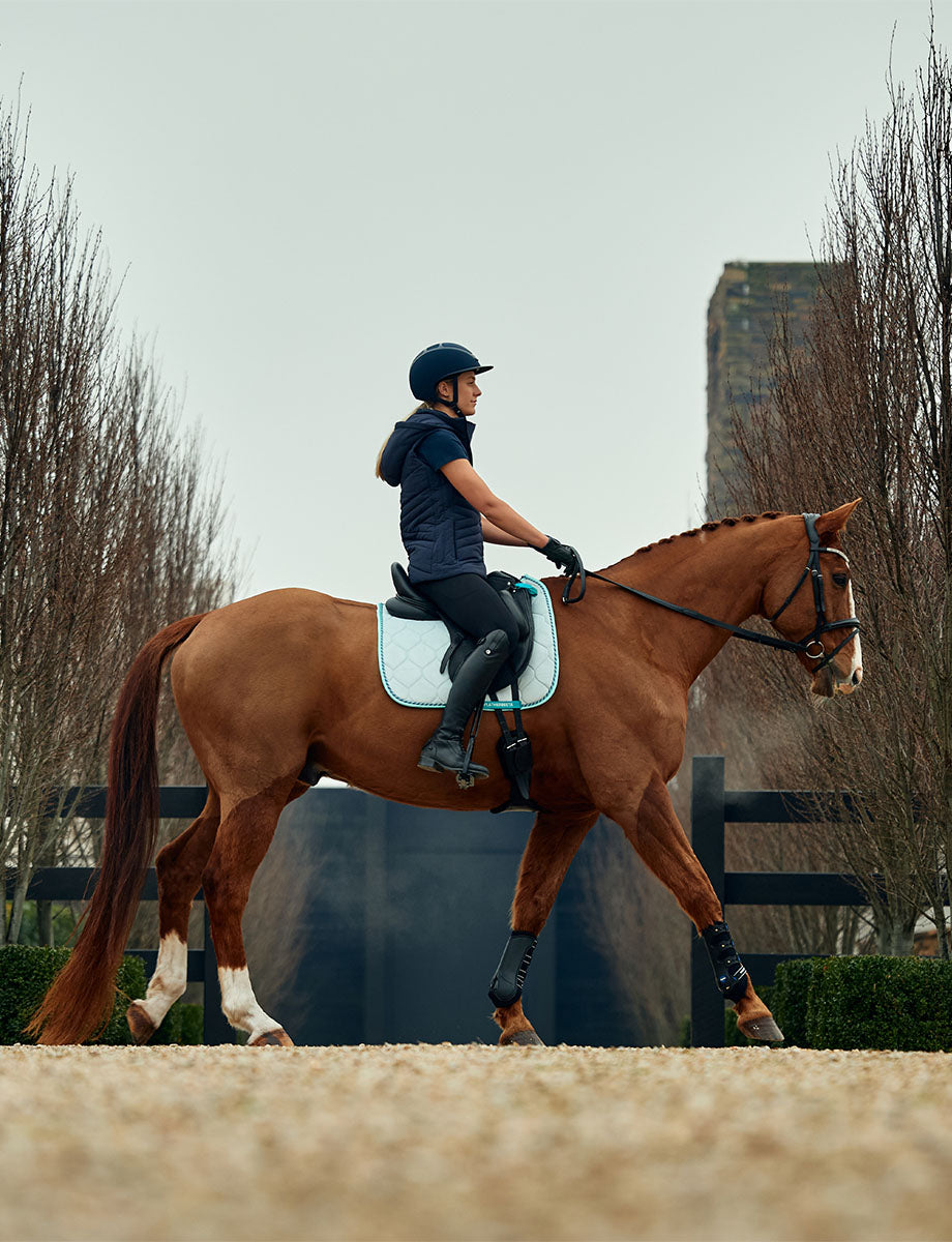 WeatherBeeta Velvet Dressage Saddle Pad