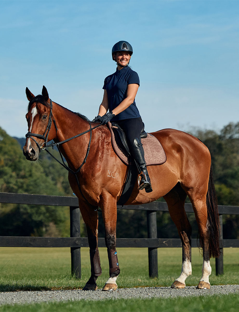 WeatherBeeta Suede Elite Air-Tec All Purpose Saddle Pad