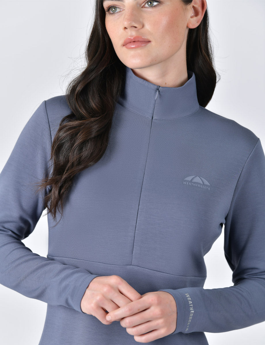 WeatherBeeta Copper 1/2 Zip Long Sleeve Mid-Layer