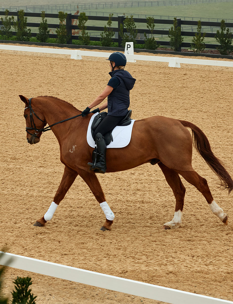 WeatherBeeta Softshell Pro Grip Dressage Saddle Pad