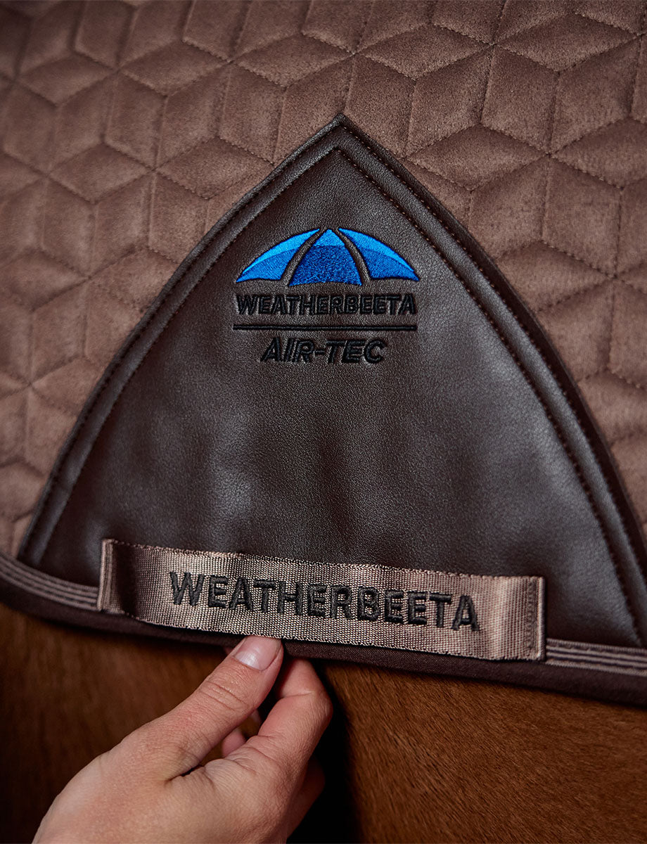 WeatherBeeta Suede Elite Air-Tec Dressage Saddle Pad