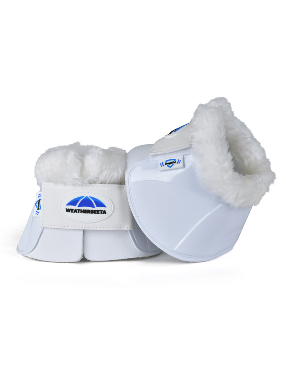 image_feature_2 - White/White - WeatherBeeta Tough-Tec Impact Fleece Trim Bell Boots - .jpg