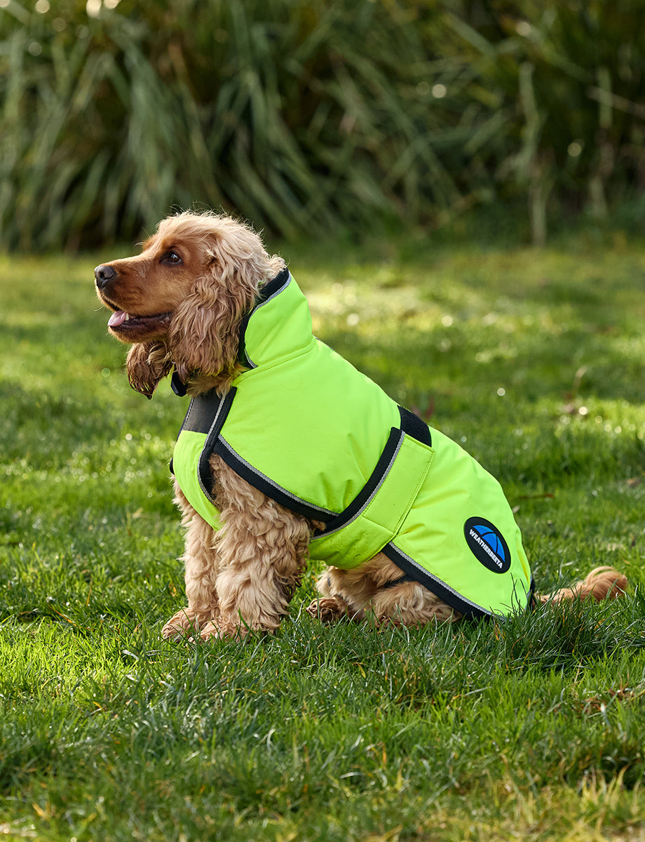 WeatherBeeta ComFiTec Reflective 300D Deluxe Showerproof Dog Coat