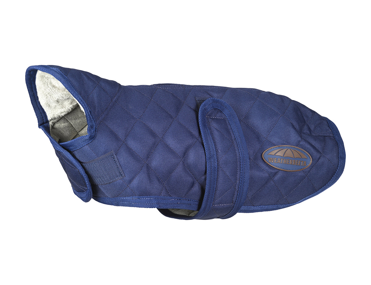 WeatherBeeta ComFiTec Deluxe Diamond Quilt Dog Coat