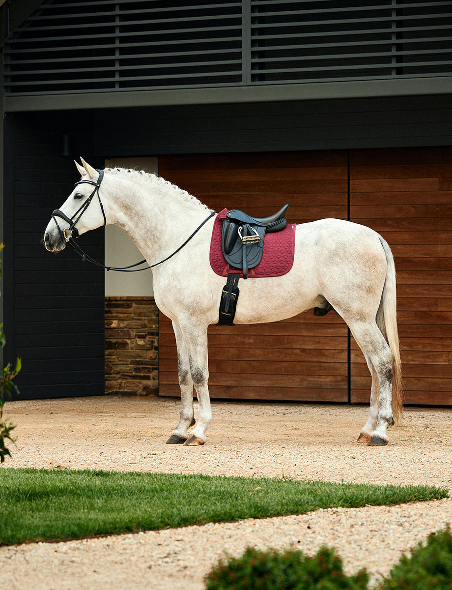 image_addtnl_1 - Burgundy - WeatherBeeta Suede Elite Air-Tec Dressage Saddle Pad - .jpg