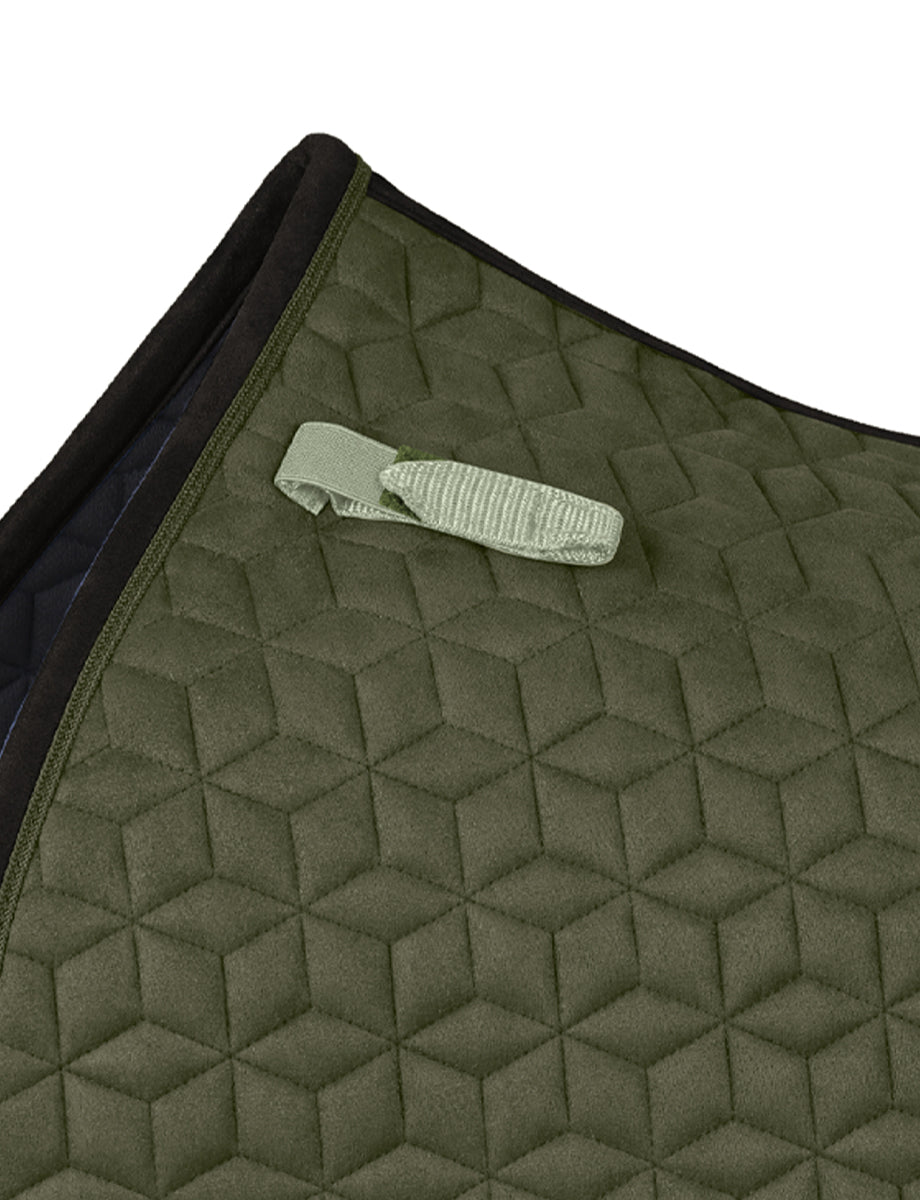 WeatherBeeta Suede Elite Air-Tec Jump Shaped Saddle Pad
