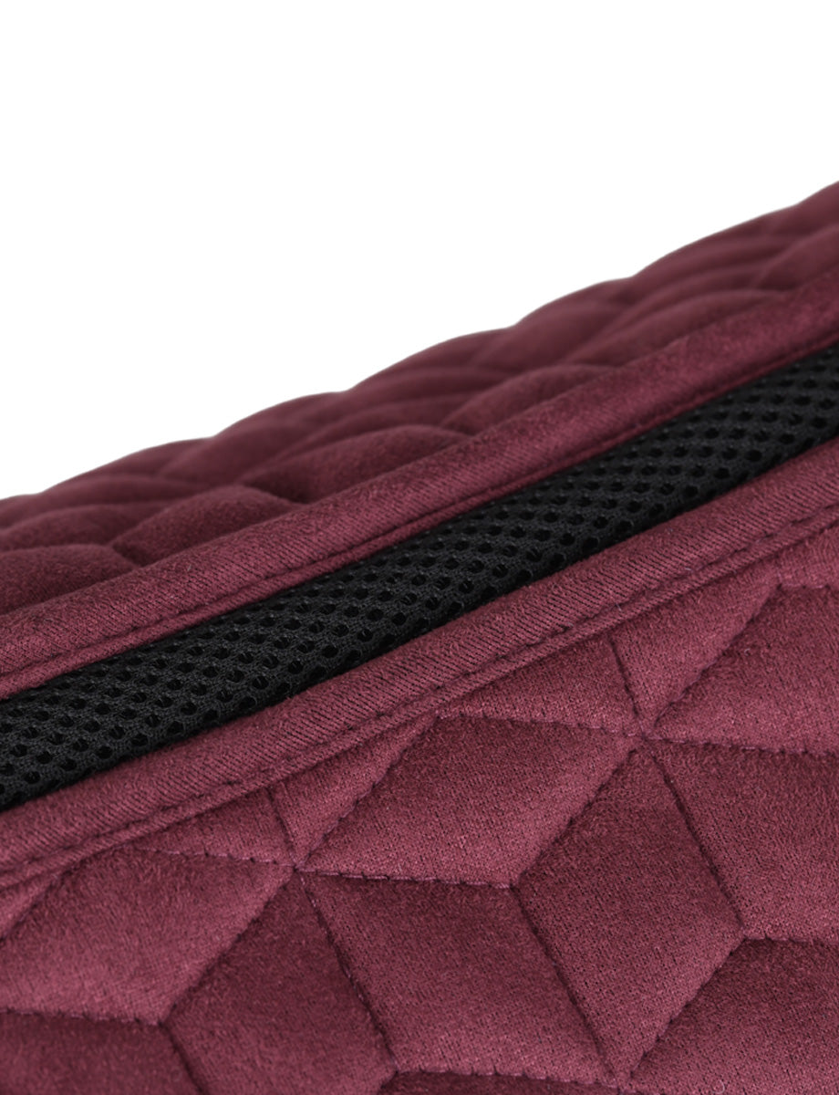 WeatherBeeta Suede Elite Air-Tec Dressage Saddle Pad