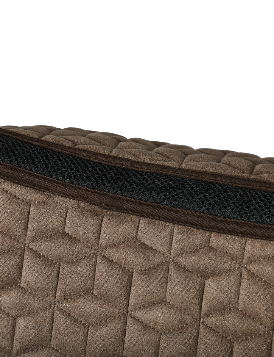 WeatherBeeta Suede Elite Air-Tec Jump Shaped Saddle Pad