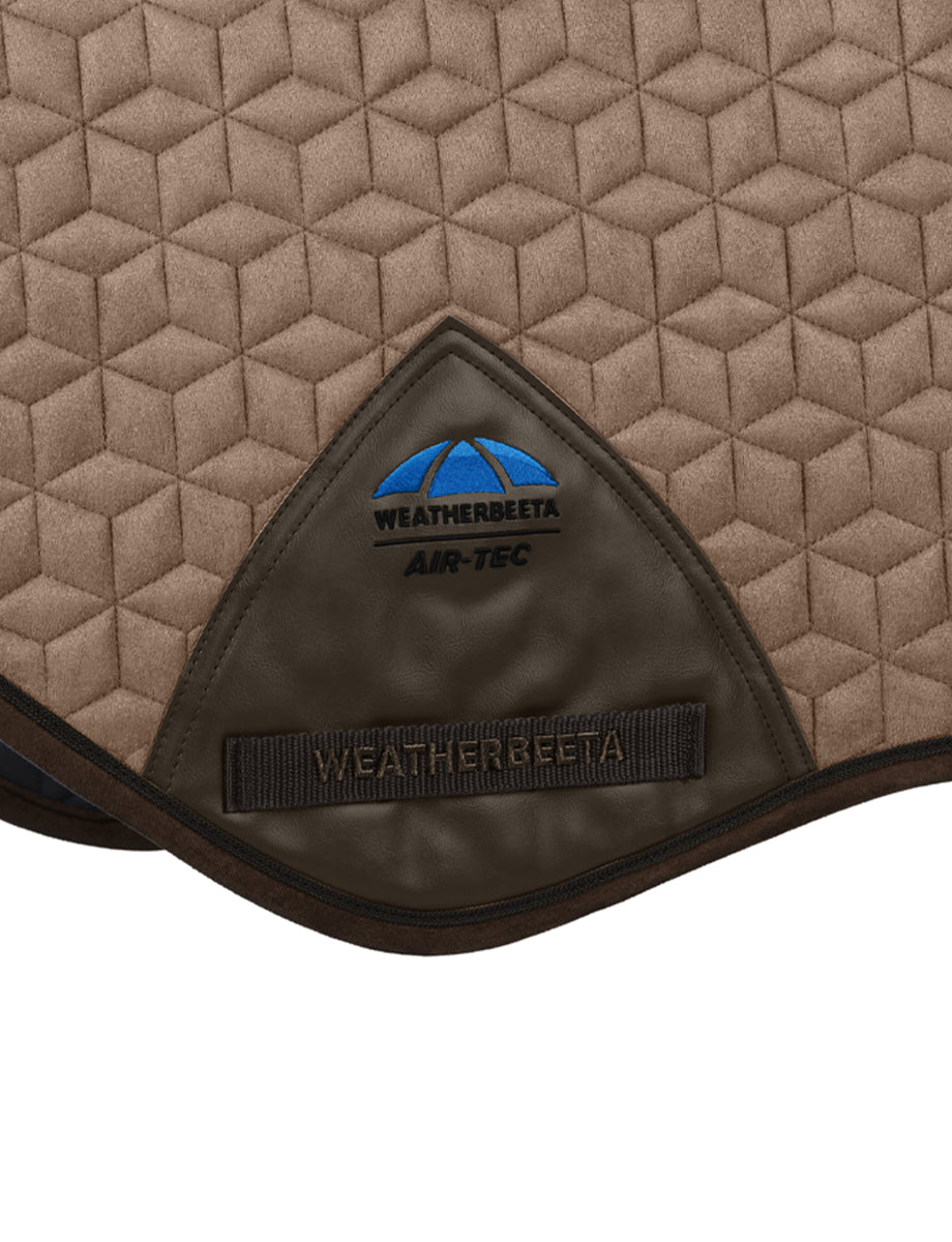 WeatherBeeta Suede Elite Air-Tec Jump Shaped Saddle Pad