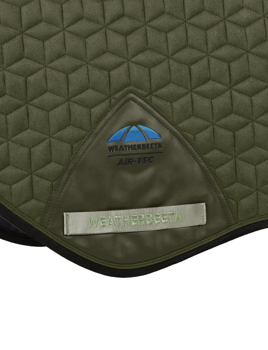 WeatherBeeta Suede Elite Air-Tec Jump Shaped Saddle Pad