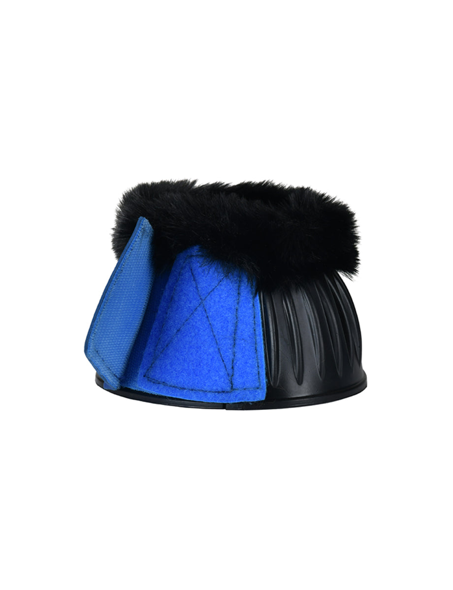 image_feature_1 - Black/Cobalt - WeatherBeeta Tough-Tec Prime Fleece Trim Rubber Bell Boots - .jpg