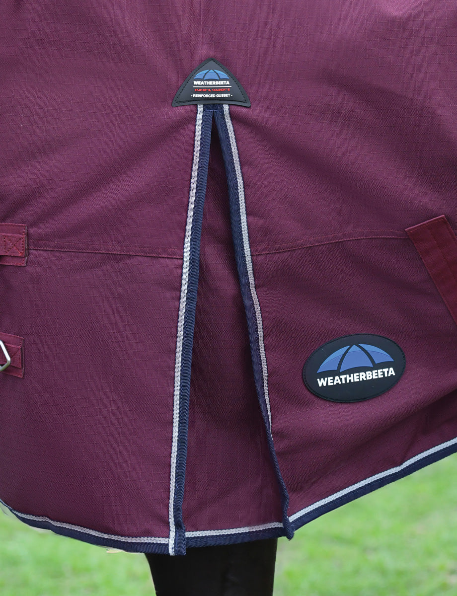 image_feature_1 - Burgundy/Navy - WeatherBeeta ComFiTec Essential Turnout Combo 0G - .jpg