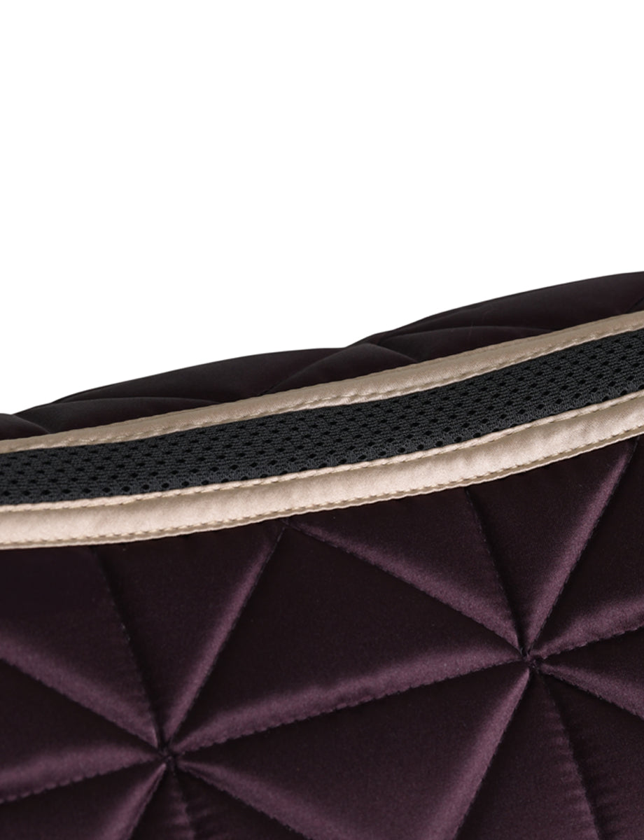 image_feature_1 - Chocolate - WeatherBeeta Satin Luxe Air-Tec Dressage Saddle Pad - .jpg