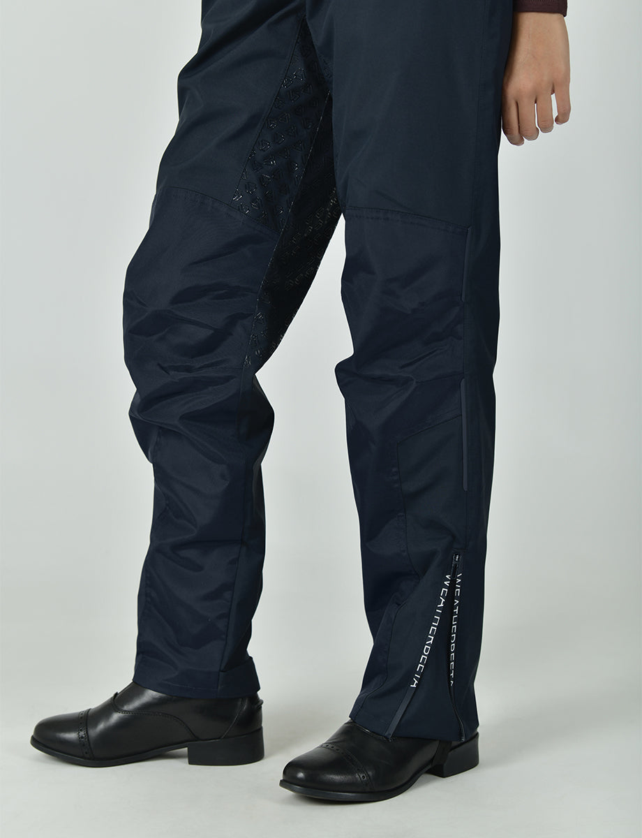 image_feature_1 - Navy/White - WeatherBeeta Rayne Waterproof Overtrousers II - .jpg