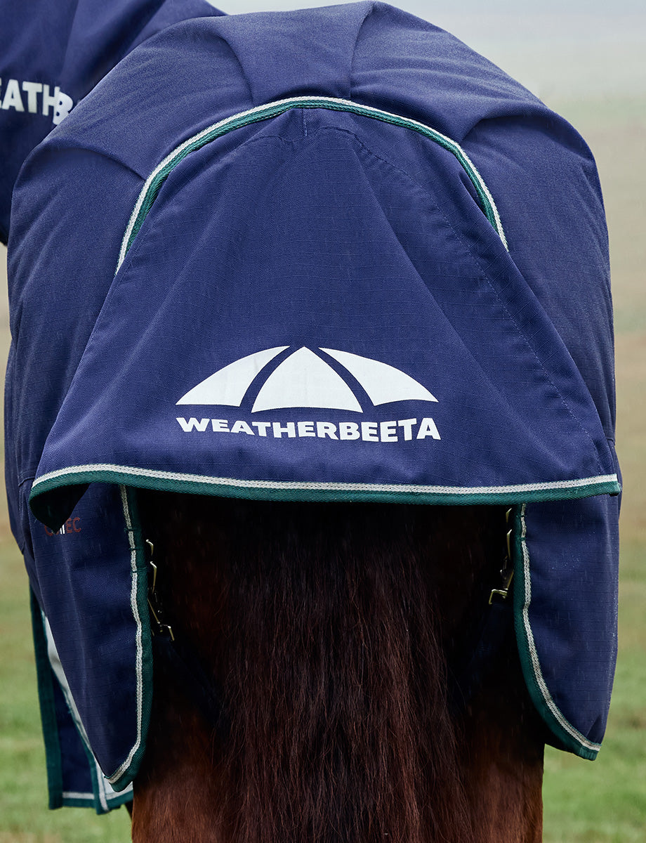image_feature_2 - Navy/Forest Green - WeatherBeeta ComFiTec Plus Dynamic Turnout Detach-A-Neck 0G - .jpg