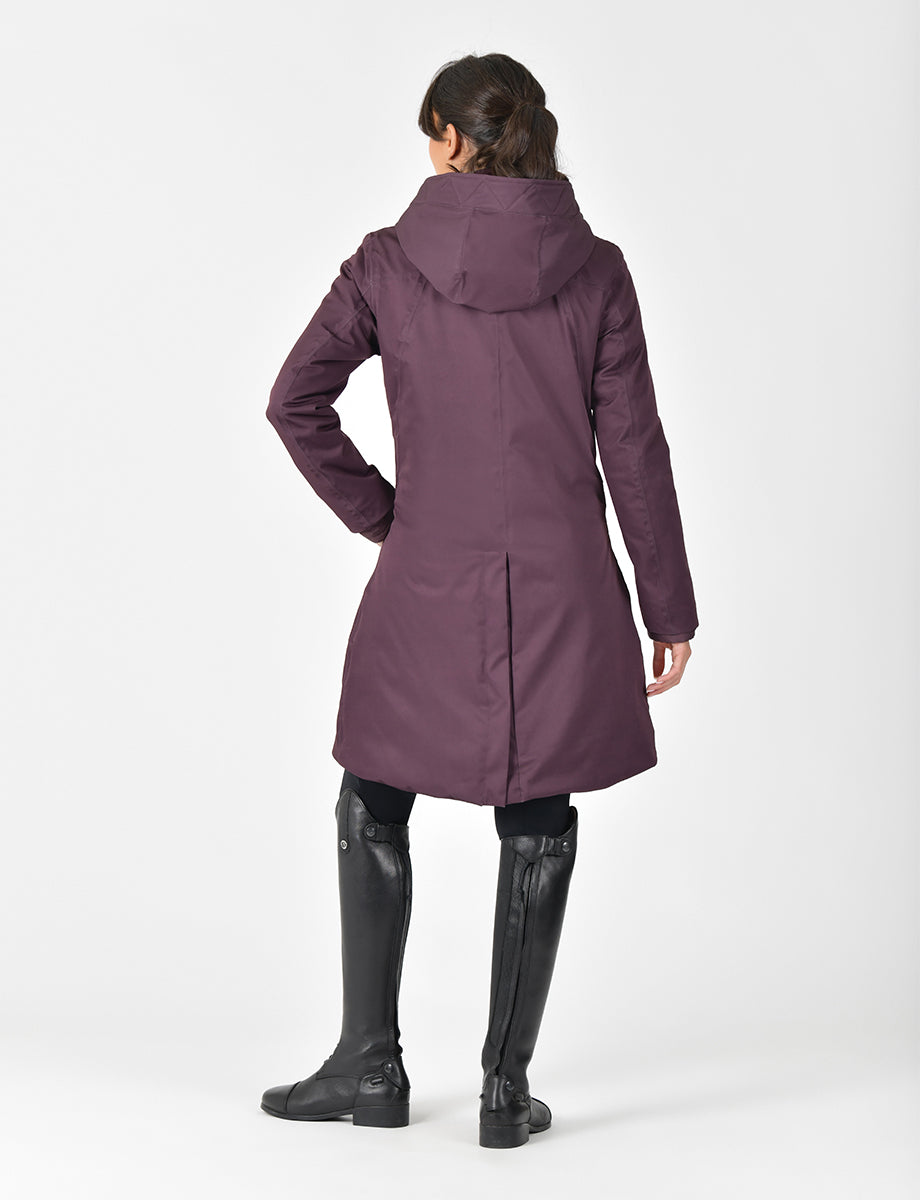 image_feature_3 - Mulberry - WeatherBeeta All Purpose Waterproof Longline Equestrian Jacket - .jpg