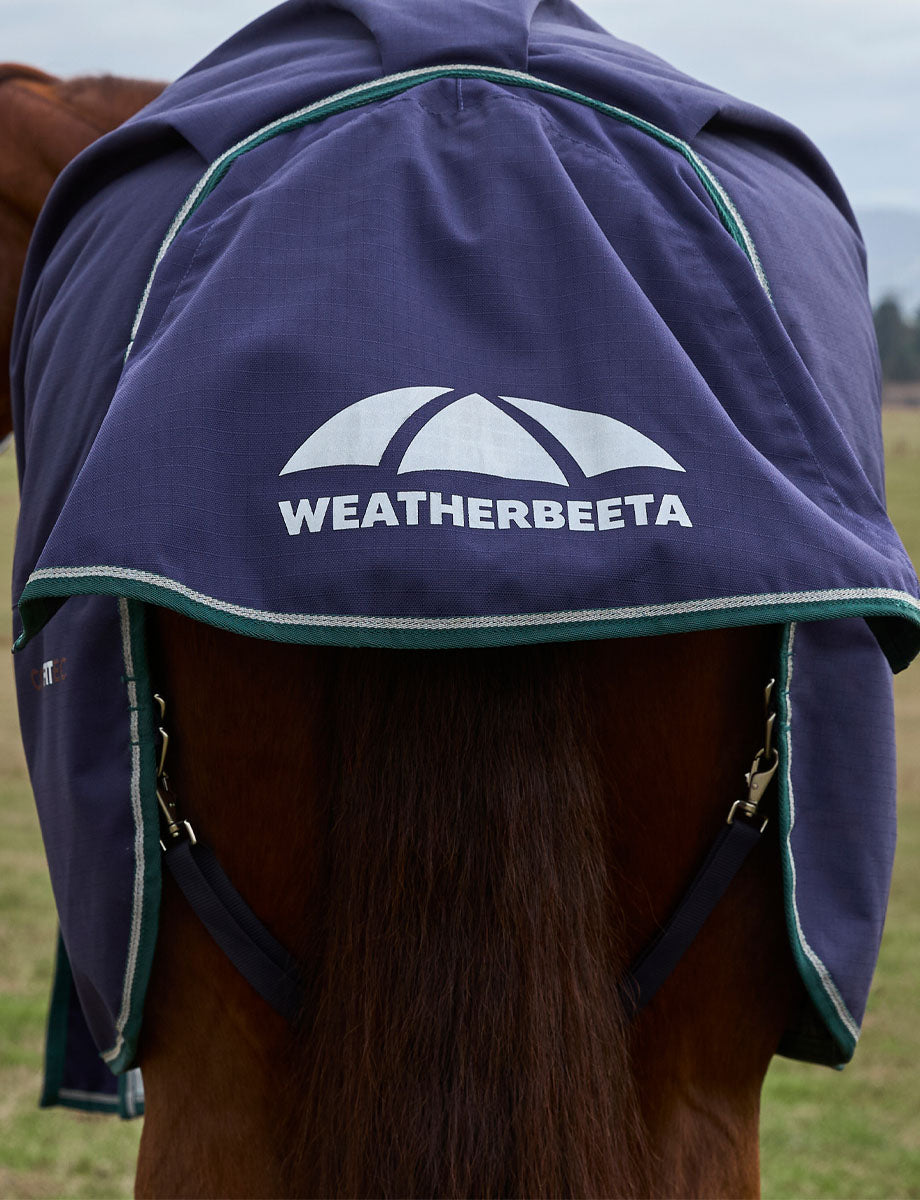 image_feature_3 - Navy/Forest Green - WeatherBeeta ComFiTec Plus Dynamic Turnout 100G - .jpg