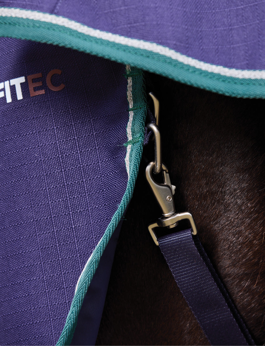 image_feature_3 - Navy/Forest Green - WeatherBeeta ComFiTec Plus Dynamic Turnout Combo 100G - .jpg