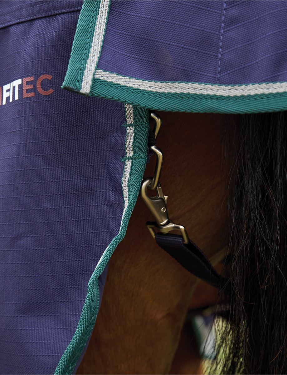 image_feature_3 - Navy/Forest Green - WeatherBeeta ComFiTec Plus Dynamic Turnout Detach-A-Neck 0G - .jpg