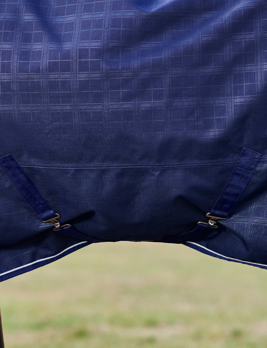 image_feature_3 - Navy Embossed Plaid - WeatherBeeta ComFiTec Prelim Turnout 220G - .jpg