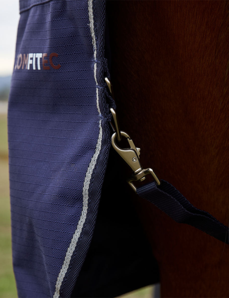 image_feature_3 - Navy Embossed Plaid - WeatherBeeta ComFiTec Prelim Turnout Combo 220G - .jpg