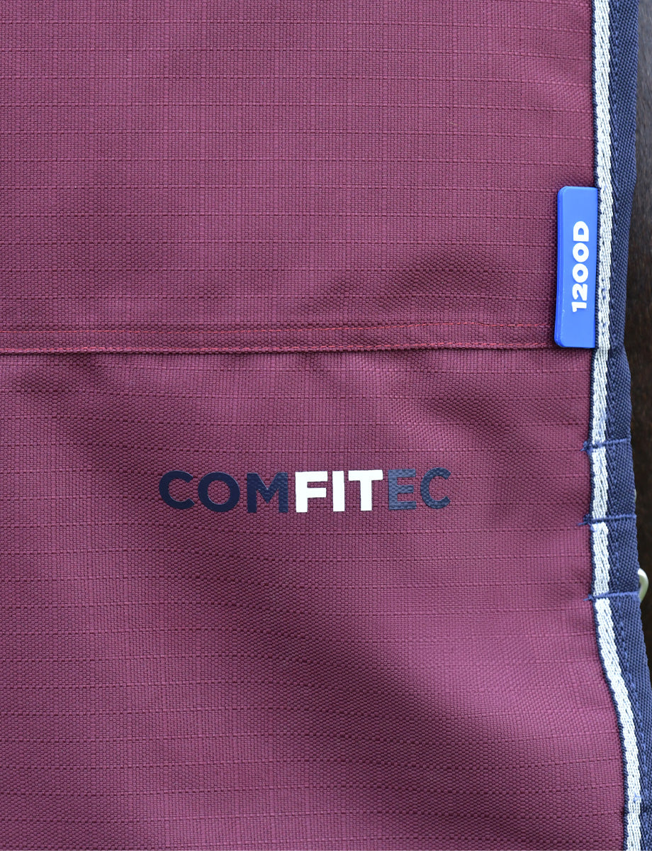 image_feature_4 - Burgundy/Navy - WeatherBeeta ComFiTec Essential Turnout Combo 50G - .jpg