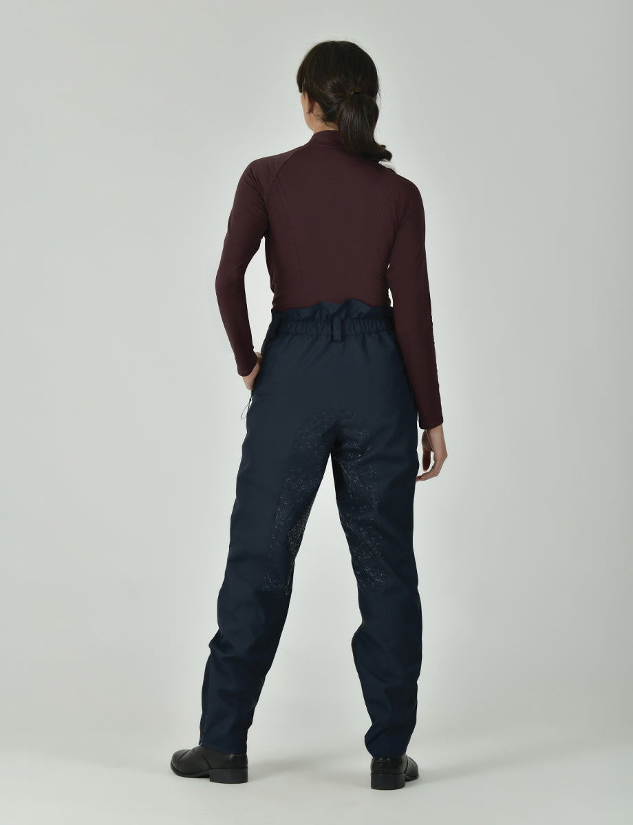 image_feature_4 - Navy/White - WeatherBeeta Rayne Waterproof Overtrousers II - .jpg